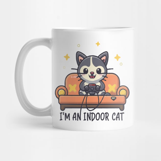 I'm An Indoor Cat. Funny. by Chrislkf